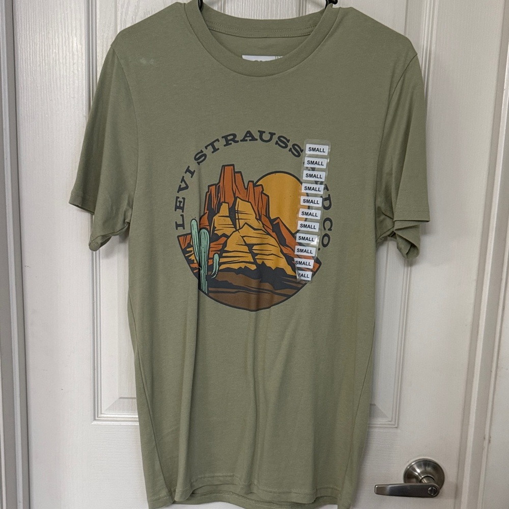 Levi's Sage Green Desert Graphic Tee